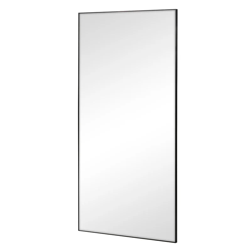 Elle XXL 200cm Rectangle Mirror Black