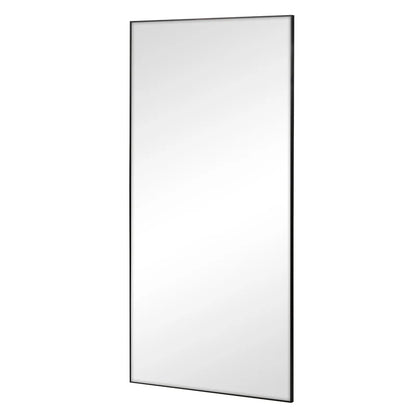 Elle XXL 200cm Rectangle Mirror Black