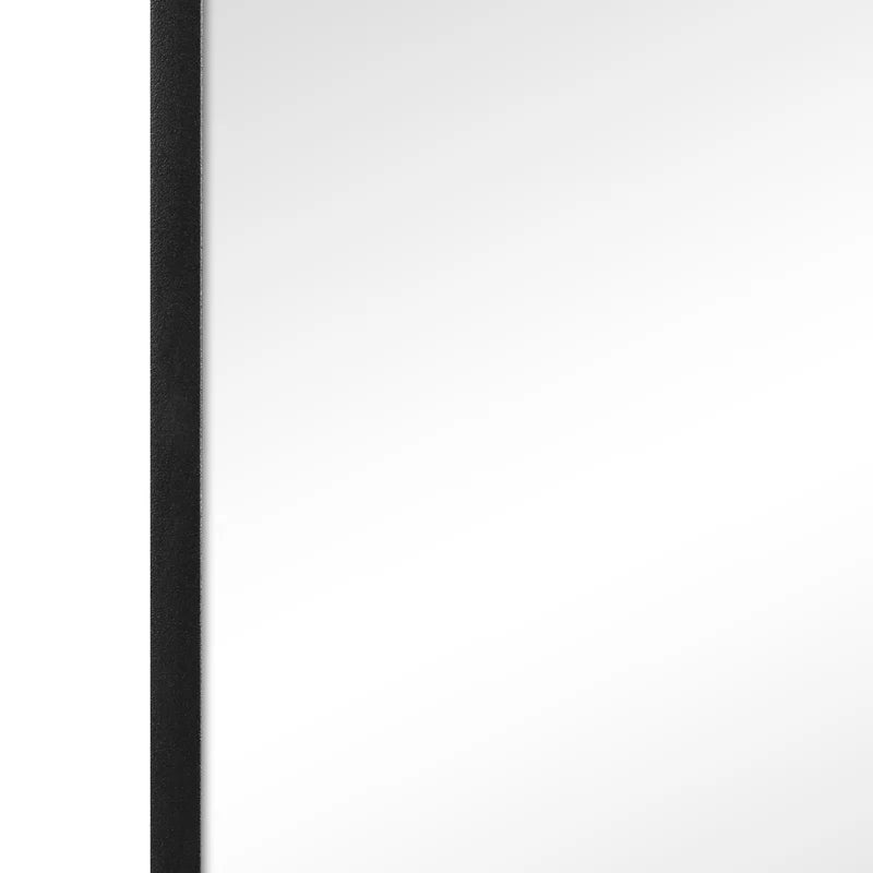 Elle XXL 200cm Rectangle Mirror Black
