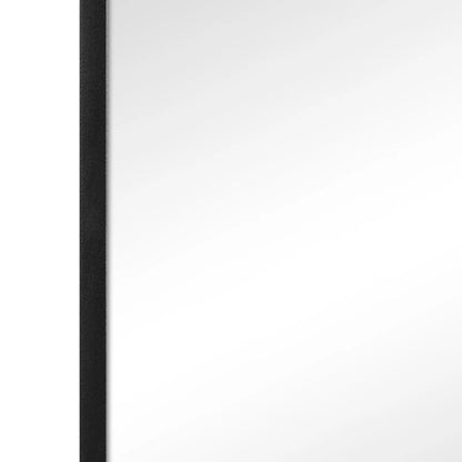 Elle XXL 200cm Rectangle Mirror Black