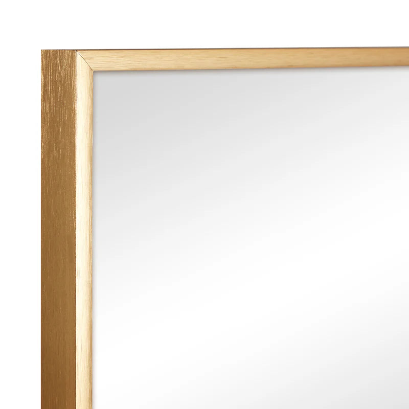 Elle XXL 200cm Rectangle Mirror Gold