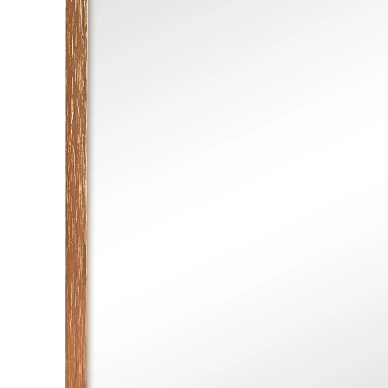 Elle XXL 200cm Rectangle Mirror Gold