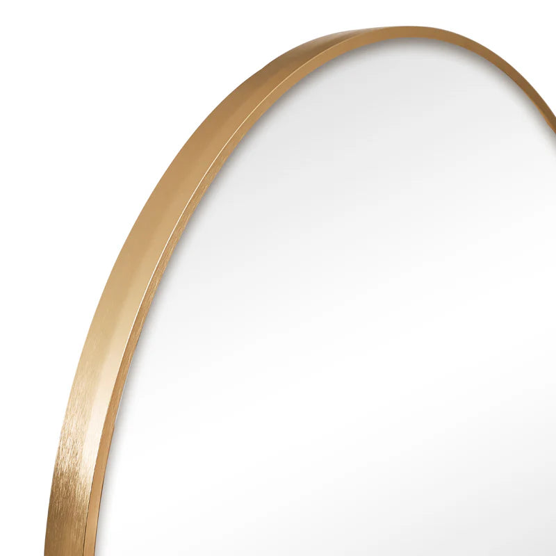 Zoe 90cm Oval Mirror Gold