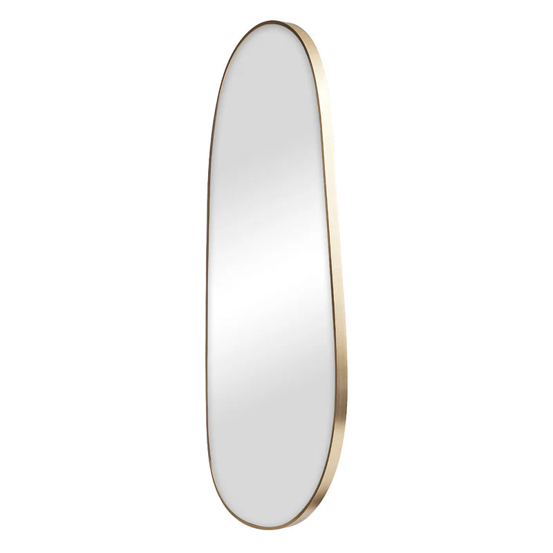 Sage 110cm Organic Mirror Gold
