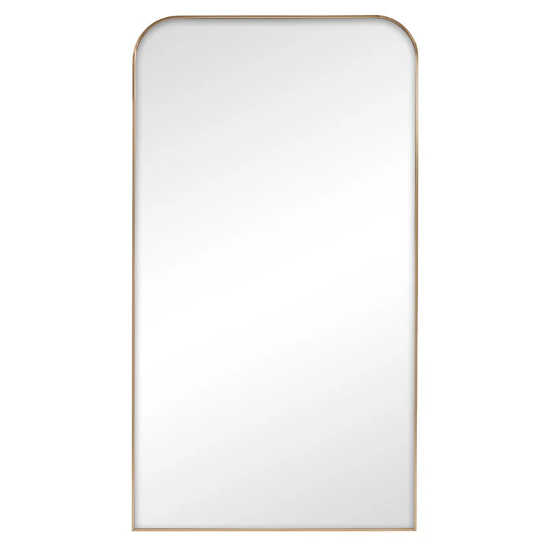 Ivy 165cm Rounded Mirror Gold