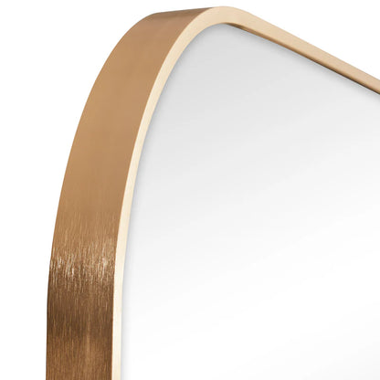 Ivy 165cm Rounded Mirror Gold