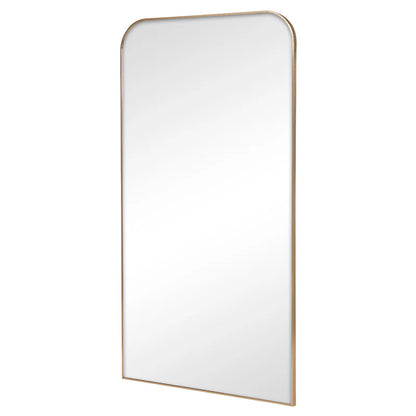 Ivy 165cm Rounded Mirror Gold