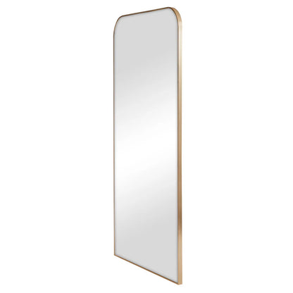 Ivy 165cm Rounded Mirror Gold