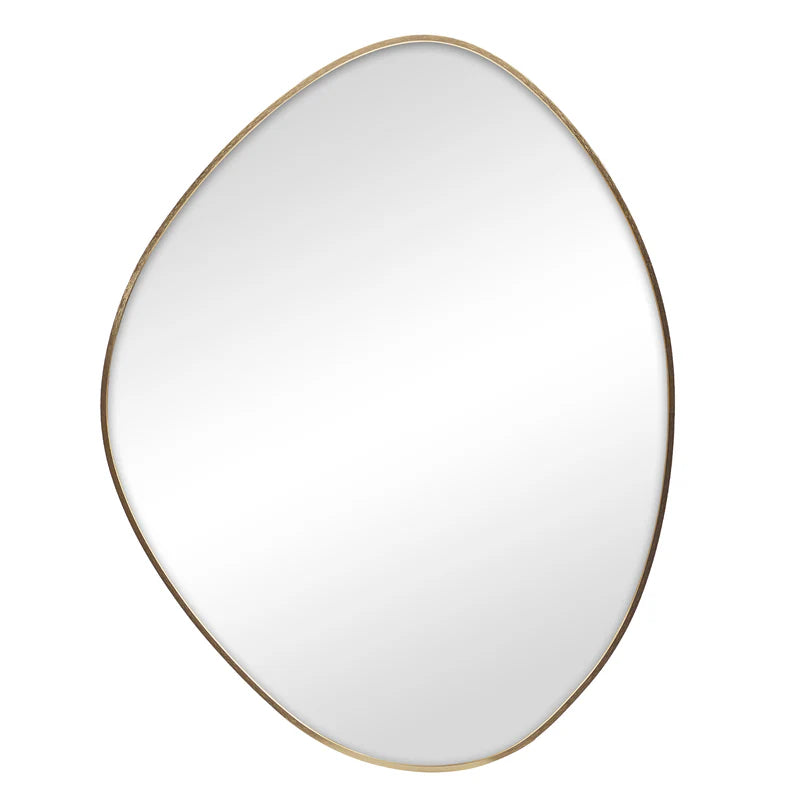 Kai 90cm Pebble Mirror Gold