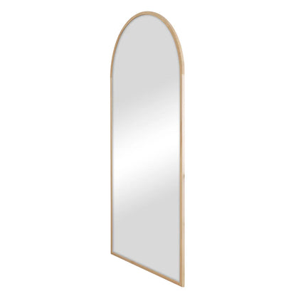 Oakleigh 200cm Arch Solid Oak Mirror Natural