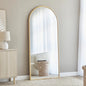 Oakleigh 180cm Arch Solid Oak Mirror Natural