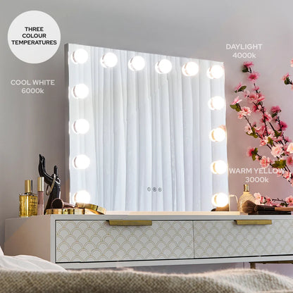 LED 65cm Large Rectangle Vanity Mirror