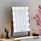 LED 60cm Tabletop Vanity Mirror Black