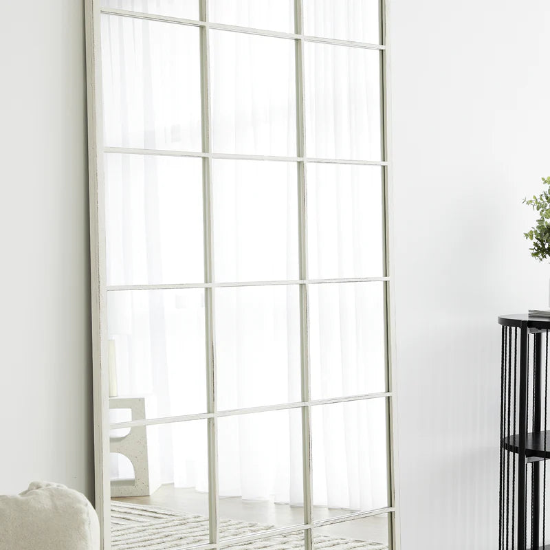 Sophia XL 180cm Rectangle Mirror Antique White