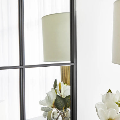 Sophia 70cm Rectangle Mirror Black