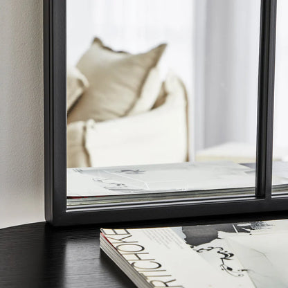 Sophia 70cm Rectangle Mirror Black