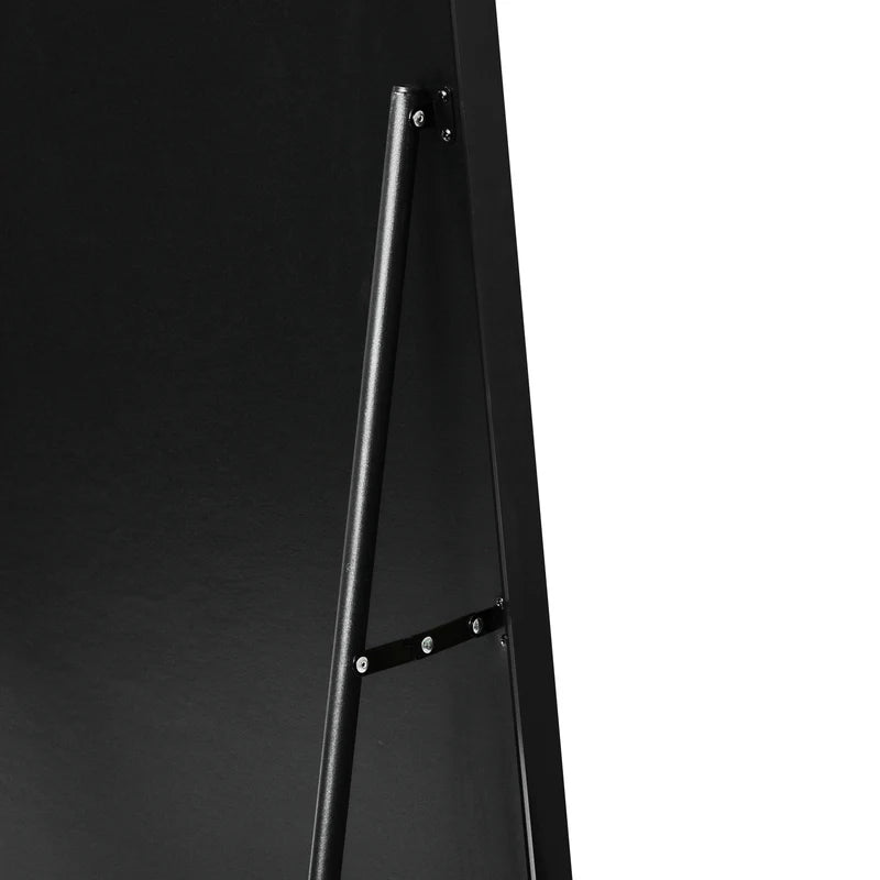 Cindy 165cm Arched Standing Full Length Mirror Black