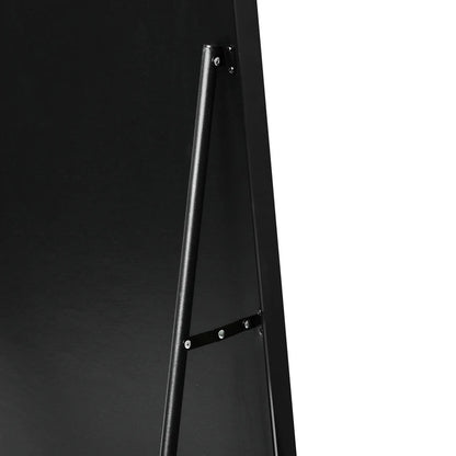 Cindy 165cm Arched Standing Full Length Mirror Black