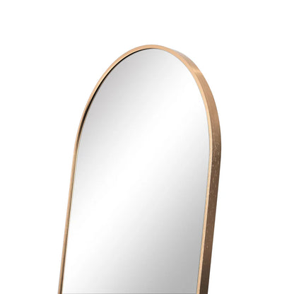 Cindy 165cm Arched Standing Full Length Mirror Gold