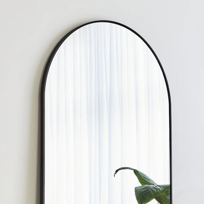 Cindy XL 180cm Arch Mirror Black