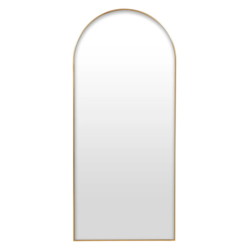 Cindy XL 180cm Arch Mirror Gold