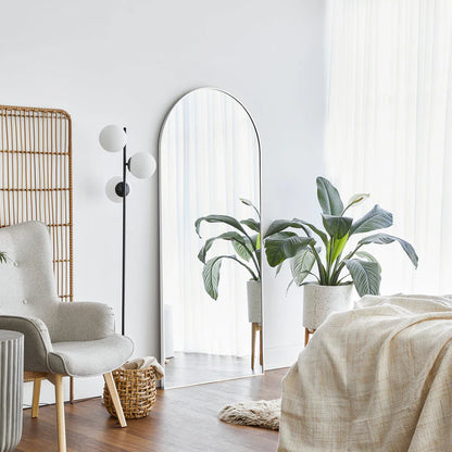 Cindy XL 180cm Arch Mirror White