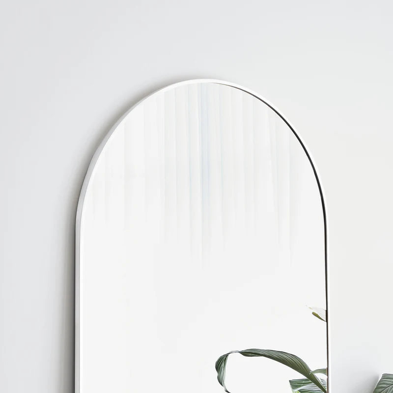 Cindy XL 180cm Arch Mirror White