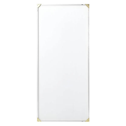 Elle XL 180cm Rectangle Mirror White