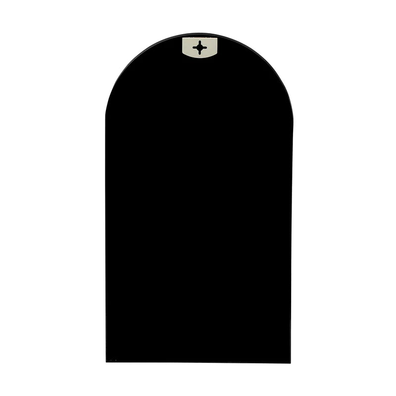 Naomi 80cm Arched Wall Mirror Black