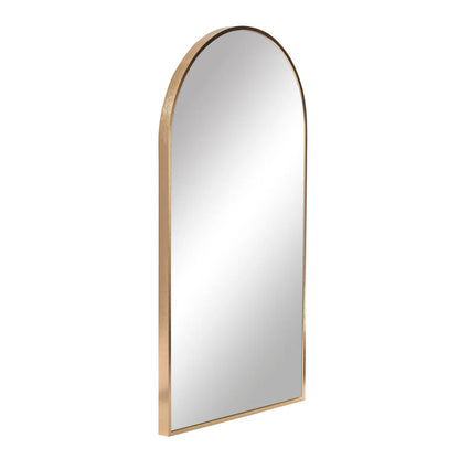 Naomi 80cm Arched Wall Mirror Gold