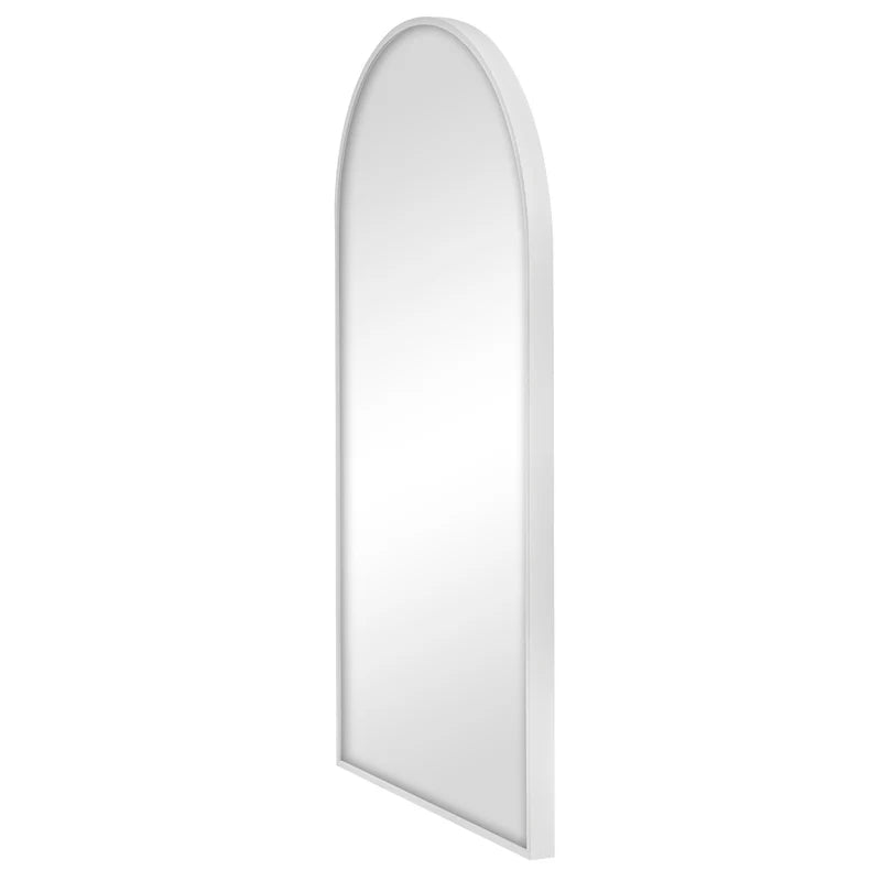 Naomi 80cm Arched Wall Mirror White