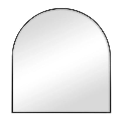 Naomi 85cm Large Arch Mirror Black