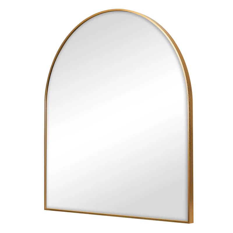 Naomi 85cm Large Arch Mirror Gold