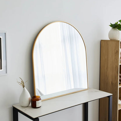 Naomi 85cm Large Arch Mirror Gold