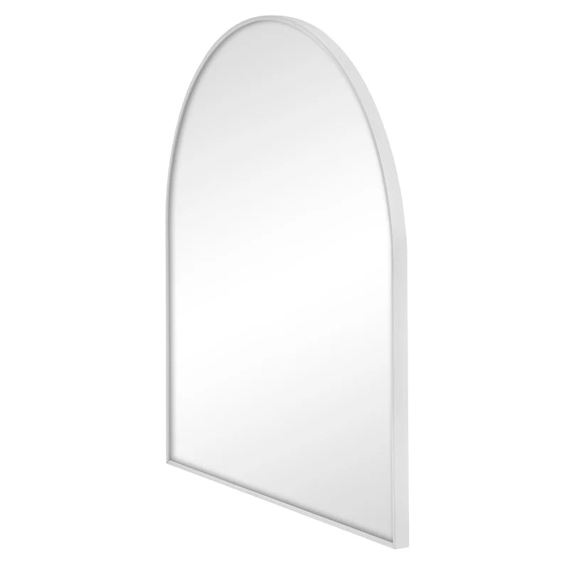 Naomi 85cm Large Arch Mirror White