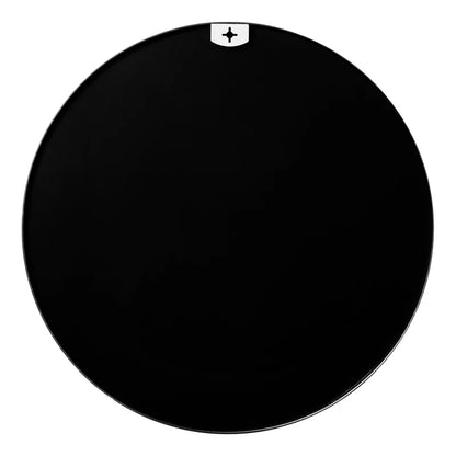 Linda 90cm Round Wall Mirror Black