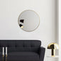 Linda 90cm Round Wall Mirror Gold