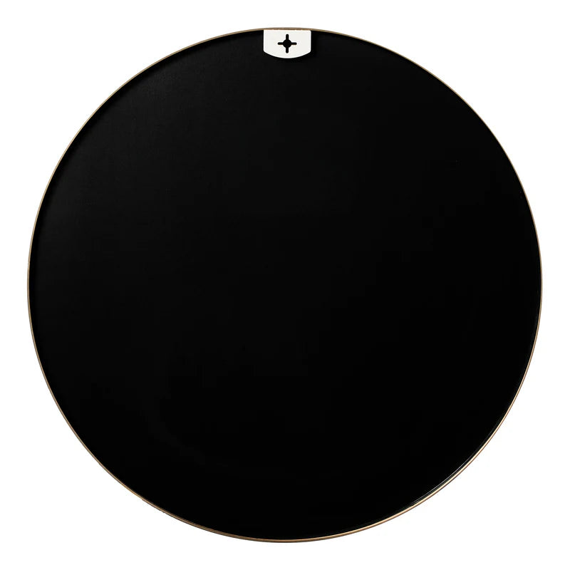 Linda 90cm Round Wall Mirror Gold