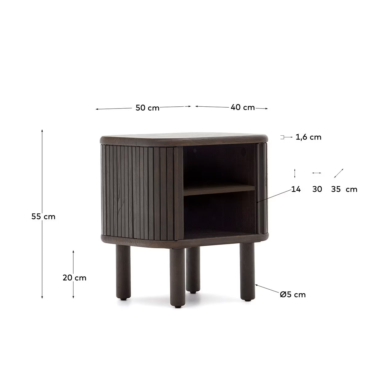 Mailen Bedside Table