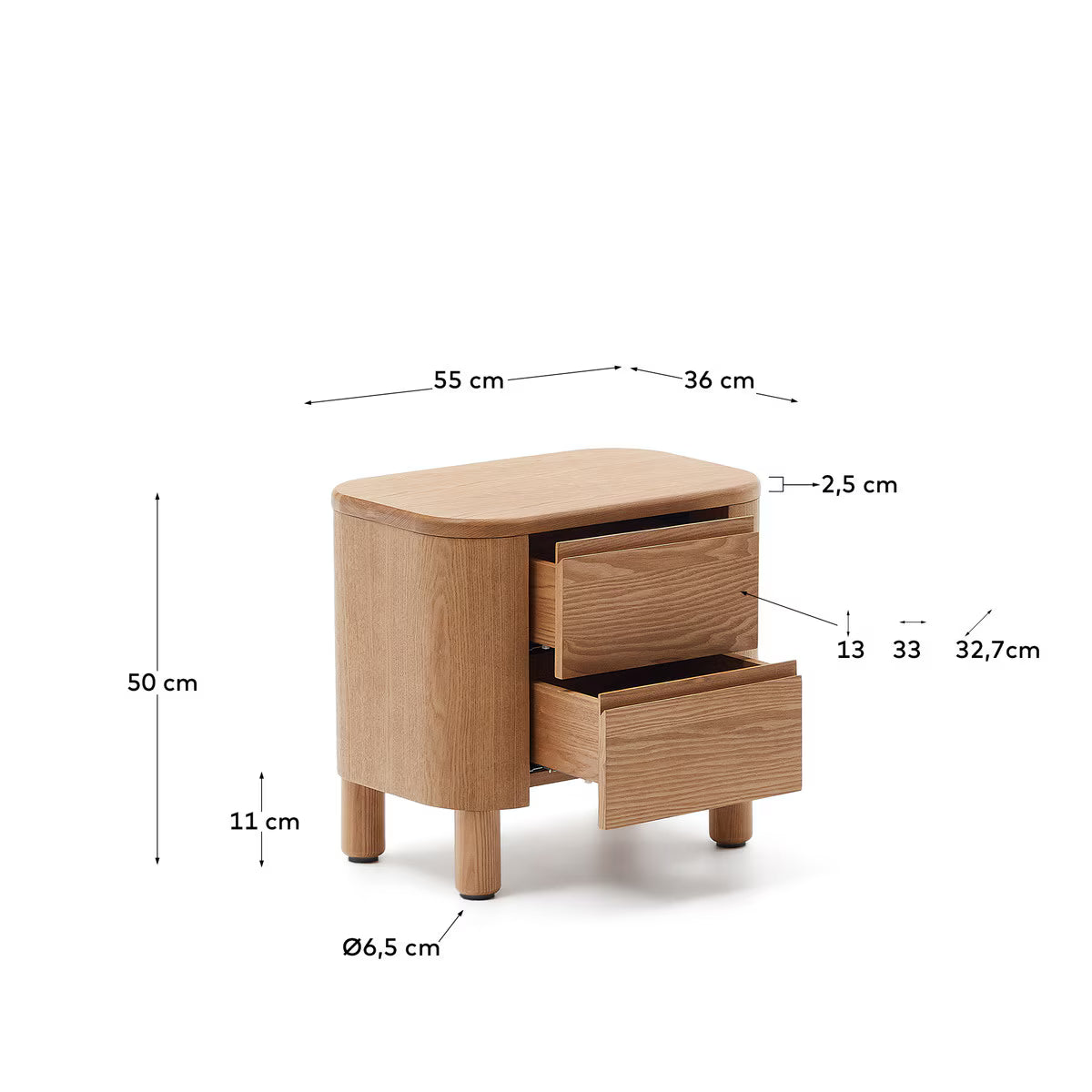 Samaya Bedside Table