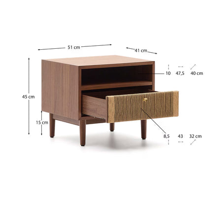 Elaine Bedside Table
