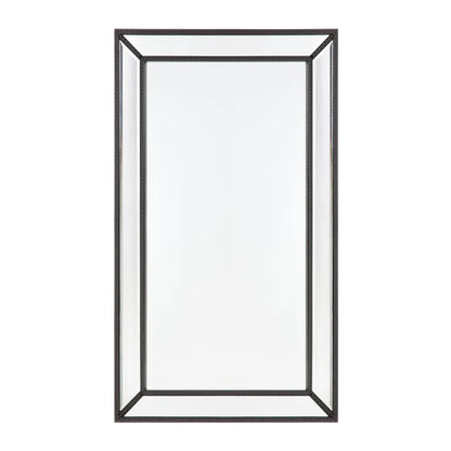 Zeta Wall Mirror - Medium Black
