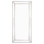 Zeta Floor Mirror - Antique Silver