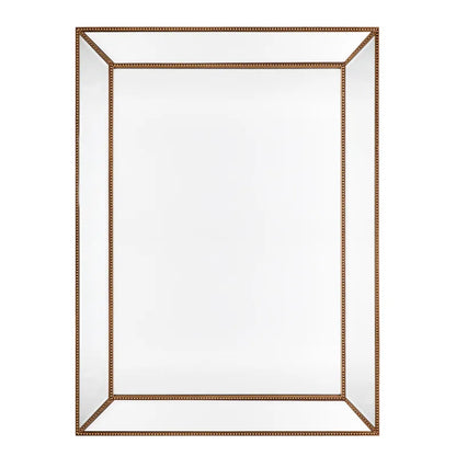 Zeta Wall Mirror - Large Antique Gold