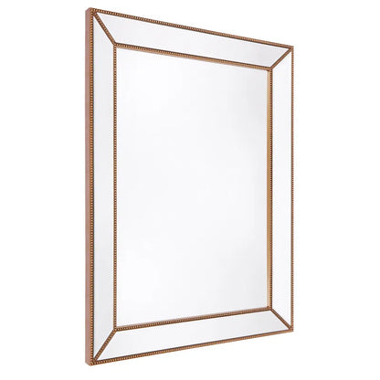 Zeta Wall Mirror - Large Antique Gold