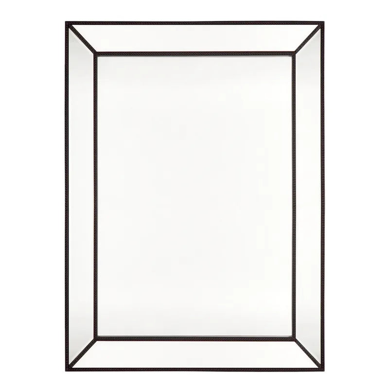Zeta Wall Mirror - Large Black