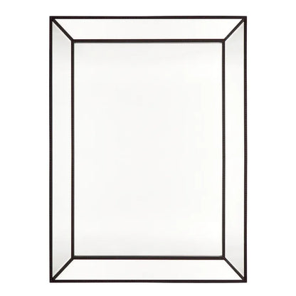 Zeta Wall Mirror - Large Black