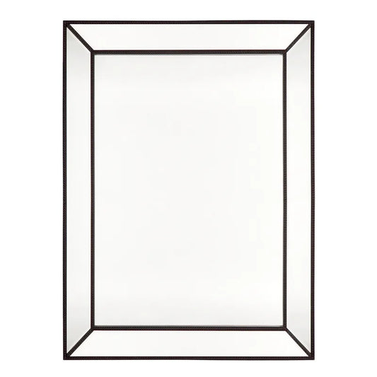 Zeta Wall Mirror - Large Black