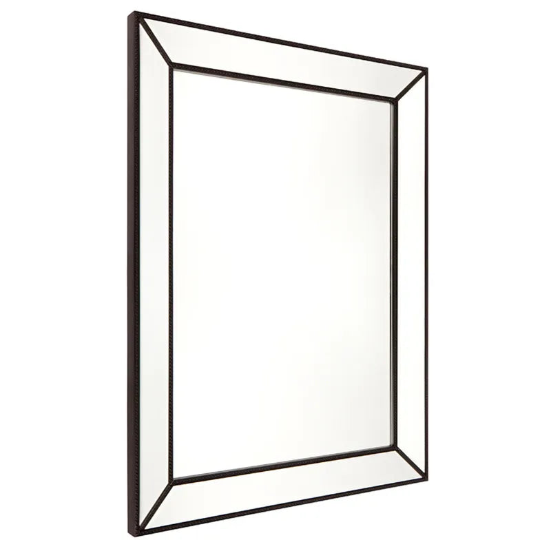 Zeta Wall Mirror - Large Black
