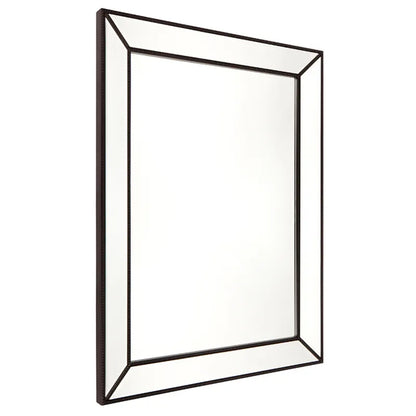 Zeta Wall Mirror - Large Black